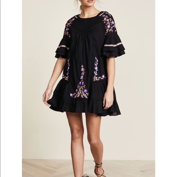 SALE Free People Pavlo EmbroiderEd Dress - Picture 5 of 5